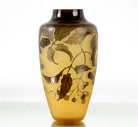 D. Argental Cameo Glass Vase