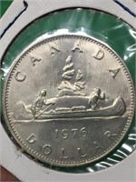1976 Canadian Dollar Coin