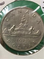 1972 Canadian Dollar Coin