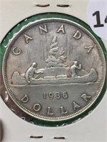 1936 Canadian Silver Dollar