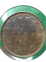 1893 (m.s. 60) Canadian Large Cent