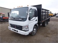 2007 Mitsubishi Fuso FE-140 Flatbed Truck