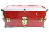 Vintage Red Doll Trunk Carrying Case