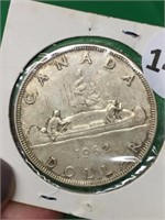 1962 Canadian Silver Dollar