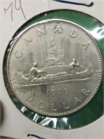 1979 Canadian Dollar Coin