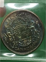 1958 (i.c.c.s. M S.64) Canadian Silver $.50