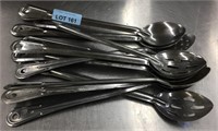Asst. Serving Spoons - Perforated, Solid & Slot