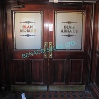 2X, 36"x79 1/2" SOLID WOOD ENTRY DOORS