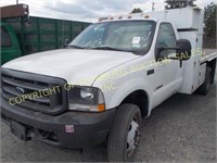 2004 FORD F-550 FLAT BED DUMP