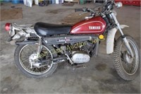 1974 Yamaha Enduro 125 motorcycle