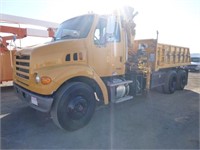 2004 Sterling 7500 T/A Flatbed Dump Truck