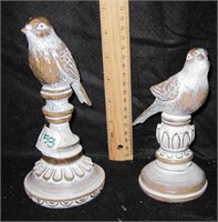 Beautiful Wooden Bird Statues