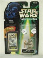 NIP Yoda w/ Cane & Boiling Pot Small Figurine