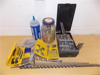 LOT OF DRILL BITS & MORE