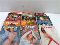 (15)  1971 72 73 74 Playboy Magazines