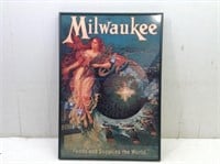 Milwaukee Reproduction Framed Poster