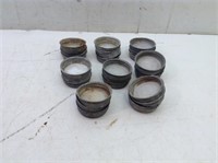 (23) Zinc Canning Jar Lids w/ Inserts