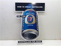 Foster Lager Beer Metal Sign  20 x 28