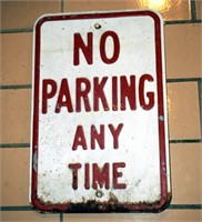 No Parking Anytime 12" X 18" Sign