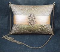 Early 1900's Hammered Copper Pillow Purse