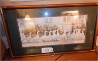 Framed Wall Art -- Geese