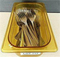Approx 50 Matching Forks 7 1/2"