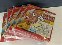 5 Jumbo Coloring Spiderman Puzzle
