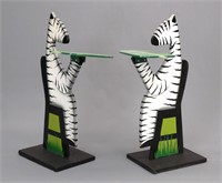F.A.O. Schwartz Zebra Tables