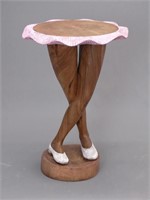 Wooden Leg Table