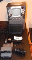 Polaroid Camera, Karaoke Speaker & Asst Electronic