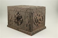Black Forest Carved Humidor