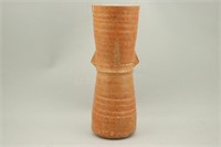 Studio Pottery Vase Signed RT