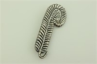 Large Mexican Silver Pin/Brooch