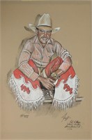 R. Carson "Jeff" Shrine Rodeo Cowboy