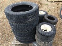 New/unused BKT 16 X 6.50 X 8 Tires (Qty Of 4)