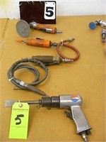 (3) Pneumatic Air Tools & (1) Pneumatic Hammer