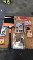 BOX WITH ASSORTED TOOLS
