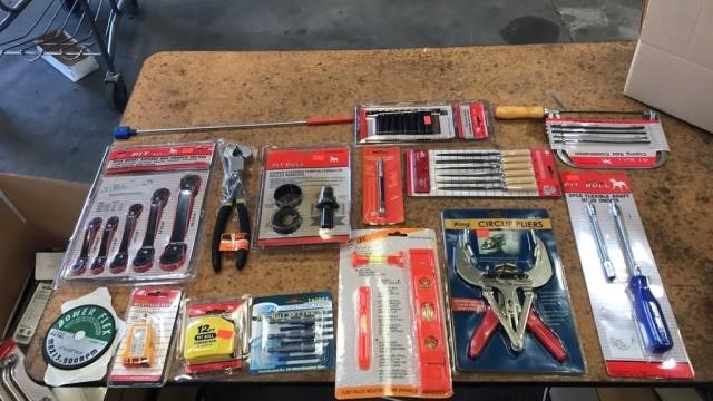 BUILDING MATERIALS AND TOOL AUCTION