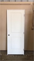 4 5/8x29 3/4x80 2 Panel Interior Framed Door