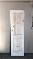 1 3/8x24x80 2 Panel Interior Door  Knotty Pine