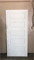 1 3/8x35 5/8x80 5 Panel Interior Door