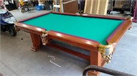 9' AMERICAN HERITAGE COMMERCIAL POOL TABLE
