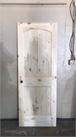 1 3/8x29 3/4x80 2 Panel Interior Door  Knotty Pine