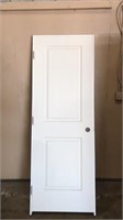 4 1/2x27 3/4x80 2 Panel Interior Framed Door