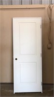 4 5/8x29 7/8x80 2 Panel Interior Framed Door