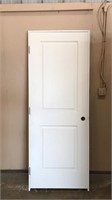 4 5/8x29 7/8x80 2 Panel Interior Framed Door