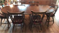 Beautiful dark toned dining set