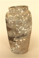 Early Chinese  Unglazed Jar,