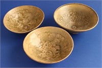 Three Annamese 16th Century Bowls,