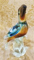 MURANO ART GLASS BIRD SCULPTURE